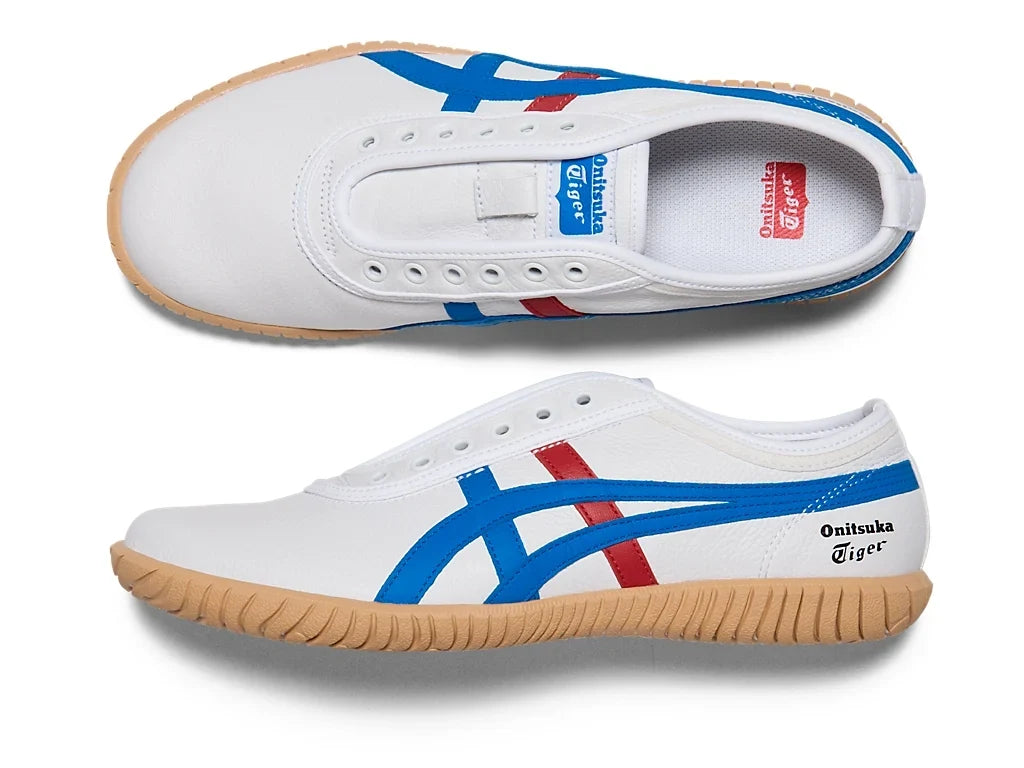 Onitsuka Tiger TSUNAHIKI SLIP-ON 1183C529 100 WHITE DIRECTOIRE BLUE