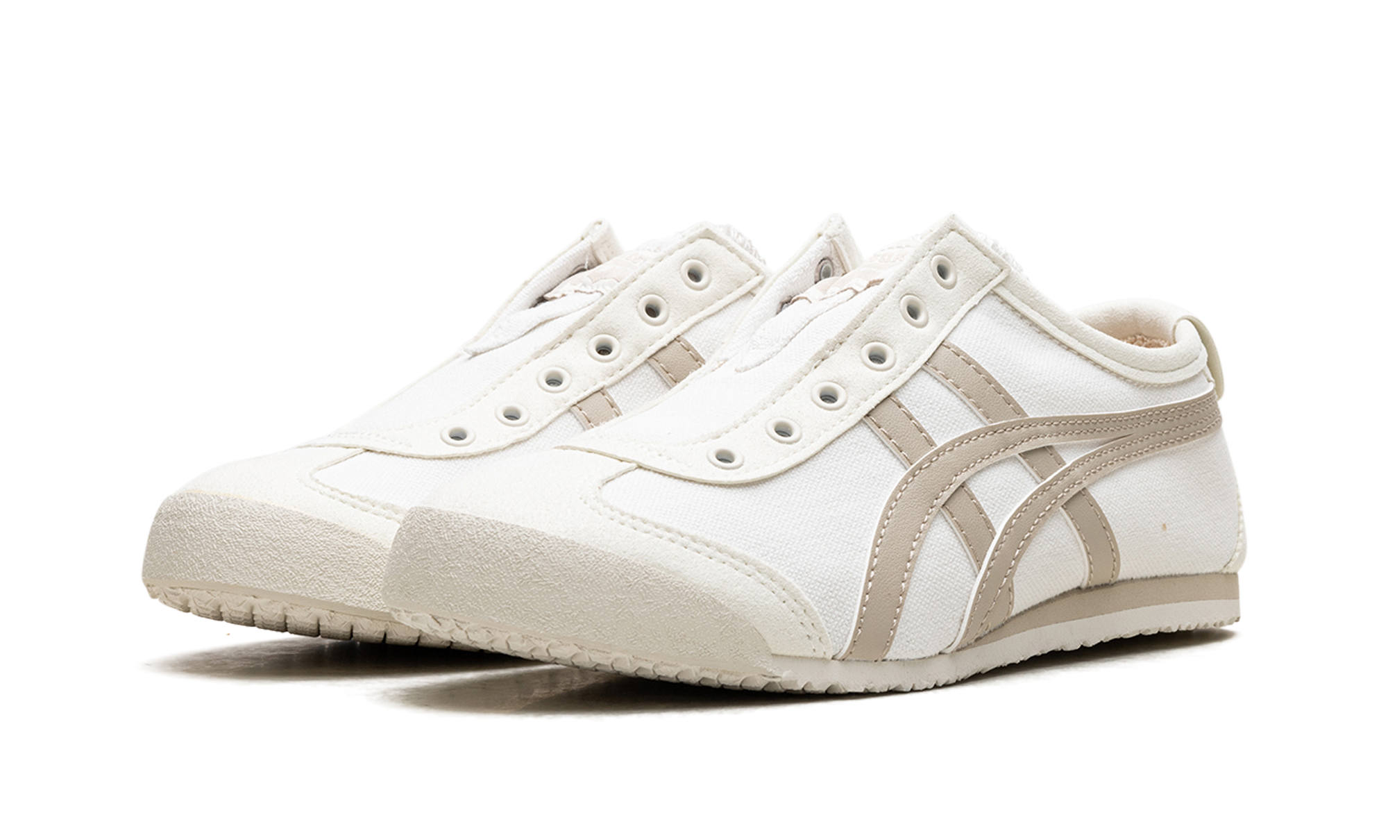 Onitsuka-tiger|mexico-66-slip-on-white-beige-132690