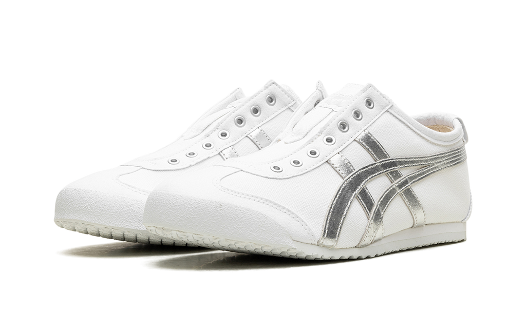 Onitsuka-tiger|mexico-66-slip-on-white-pure-silver-132384