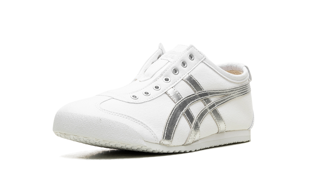 Onitsuka-tiger|mexico-66-slip-on-white-pure-silver-132384
