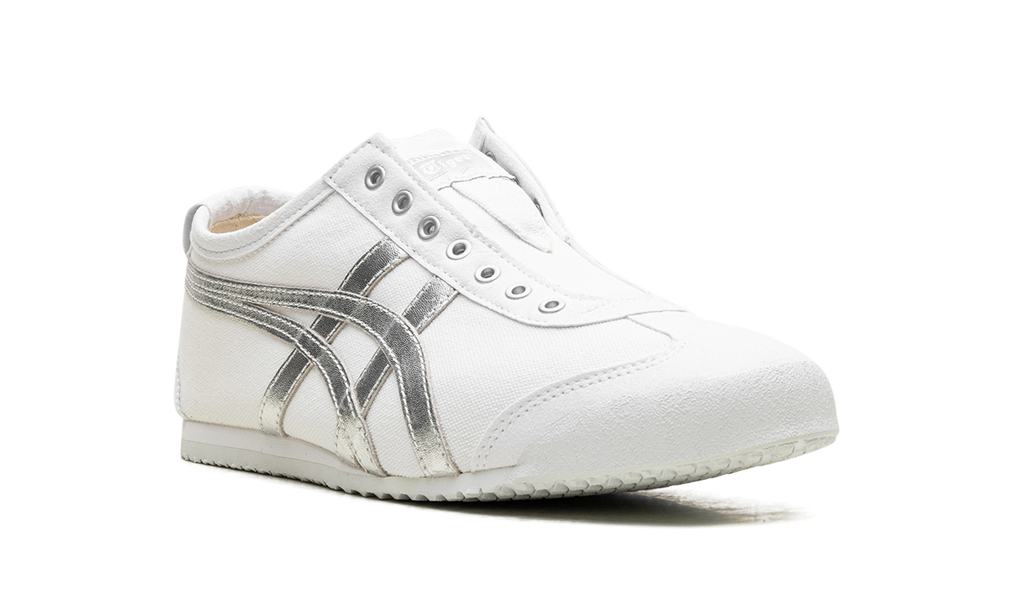 Onitsuka-tiger|mexico-66-slip-on-white-pure-silver-132384