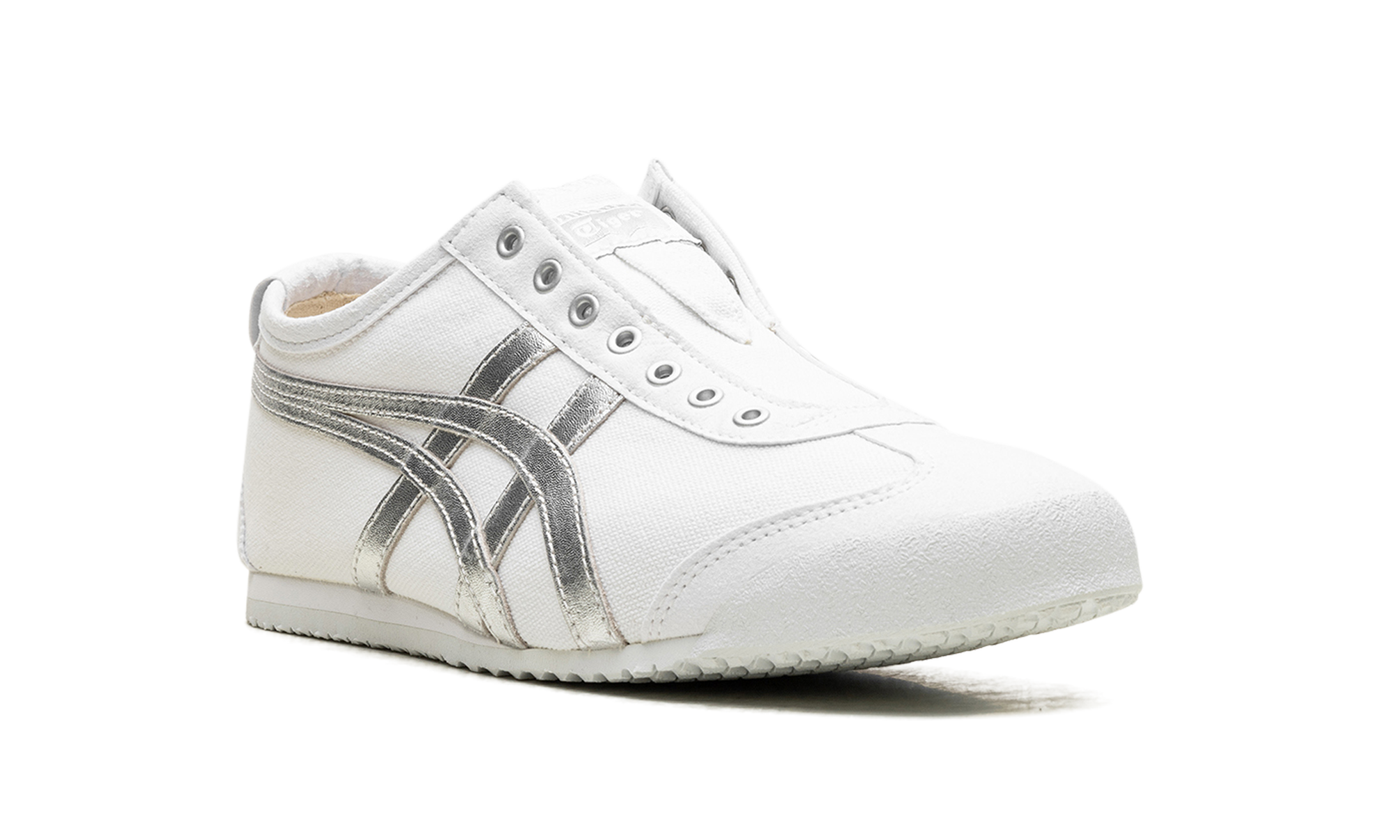 Onitsuka-tiger|mexico-66-slip-on-white-pure-silver-132384