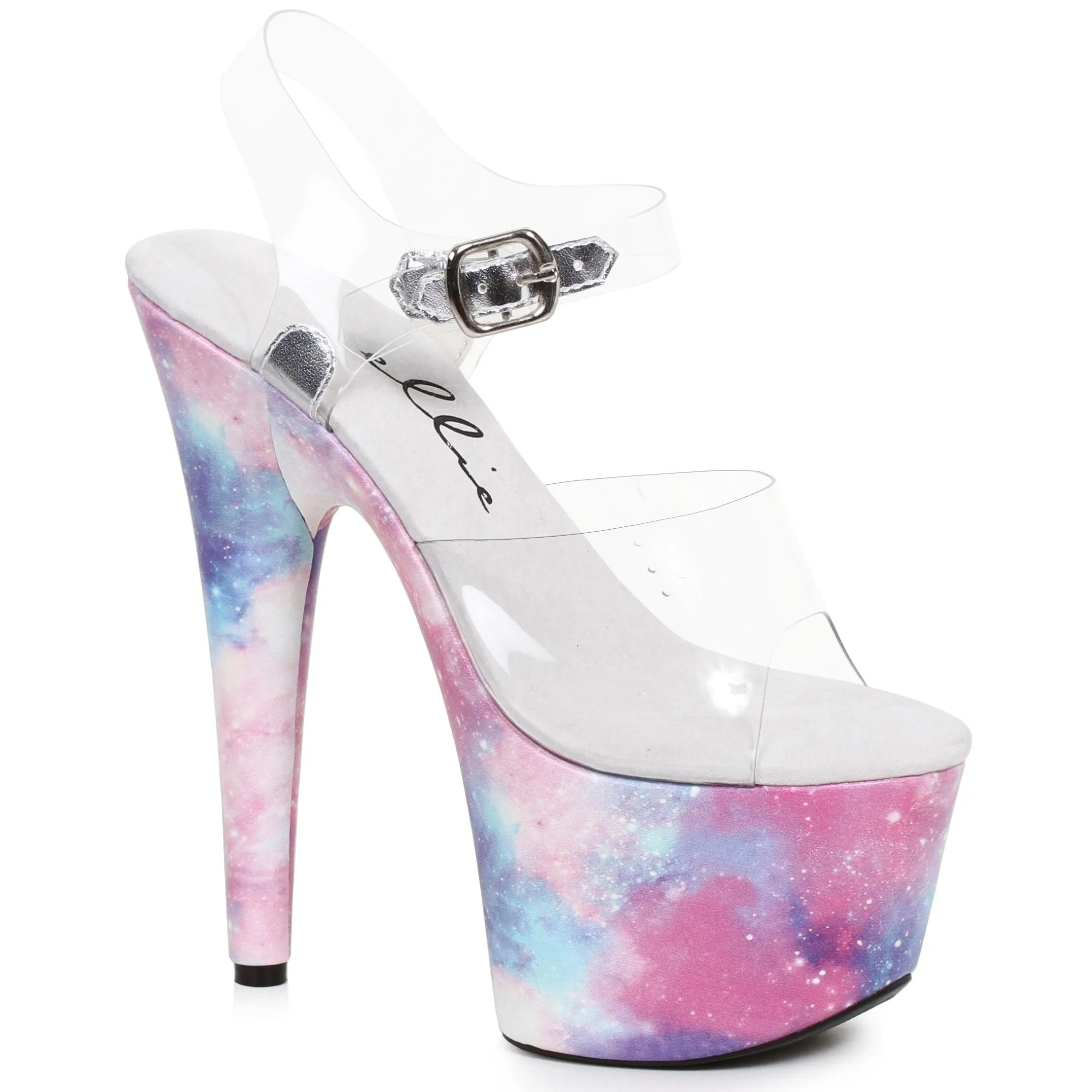 7" Galaxy Stiletto Sandal (ES709-COSMO)