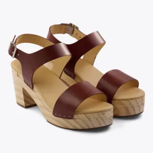 All-Day Open Toe Clog Brandy