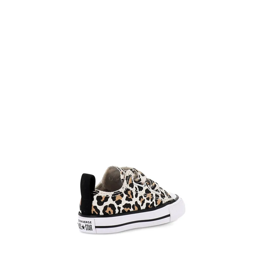 ALL STAR LOW INFANT 2V LEOPARD LOVE - DRIFTWOOD/BLACK/WHITE