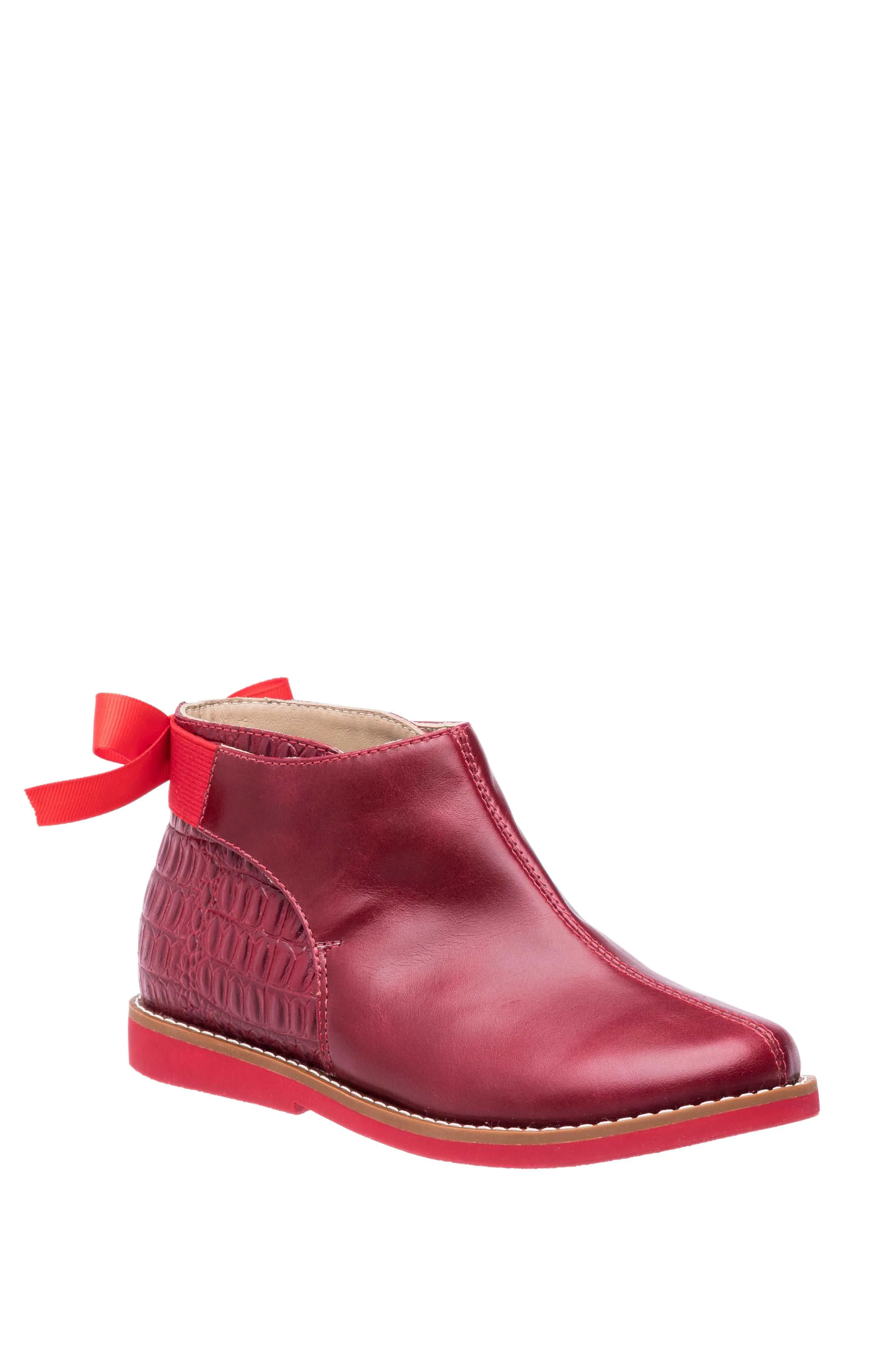 Anabelle Bootie Red