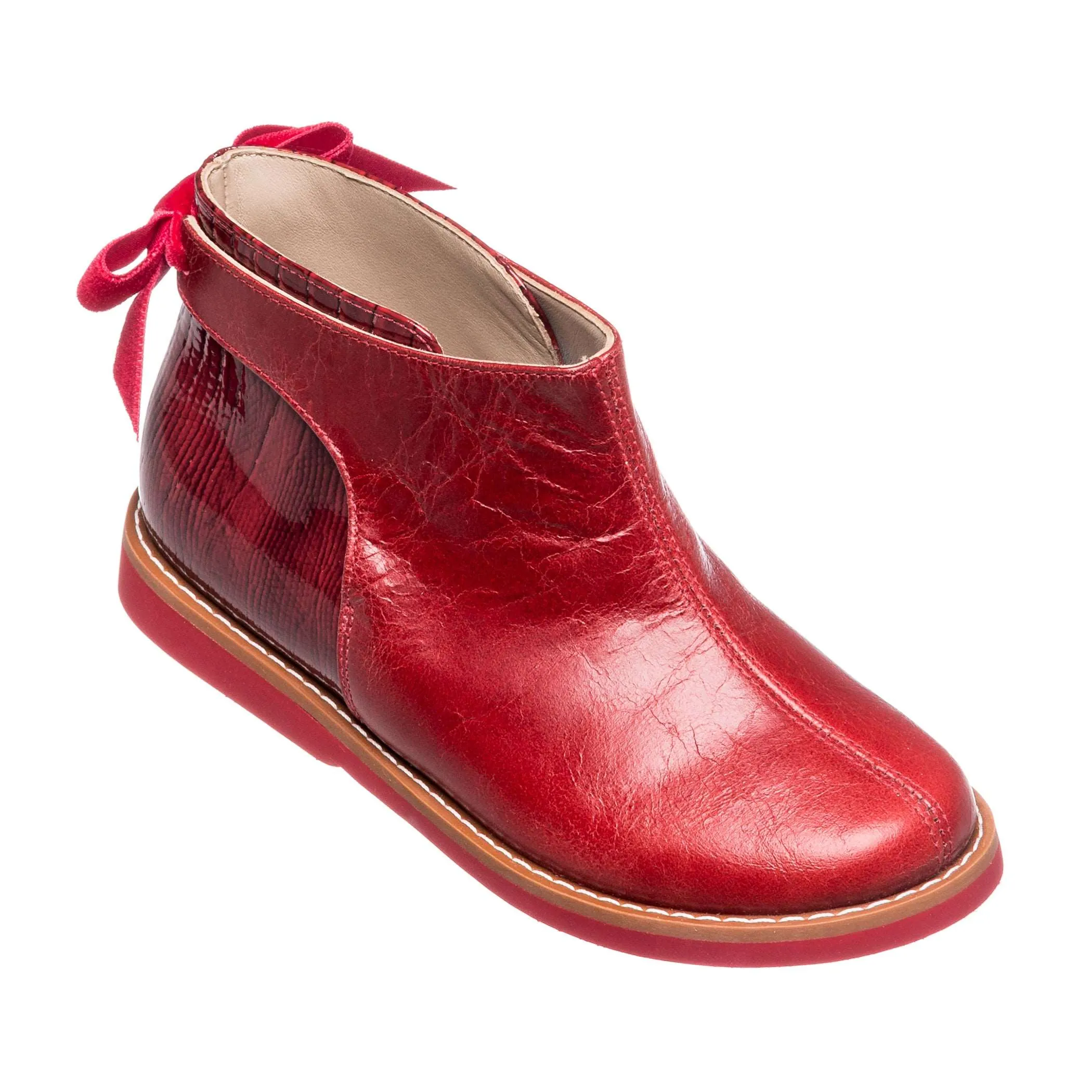 Anabelle Bootie Red