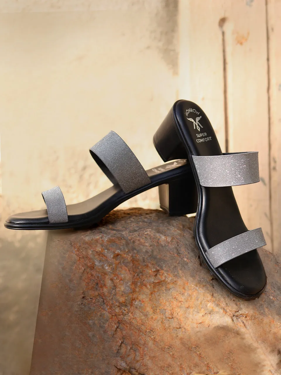 Aprila Black Block Heels