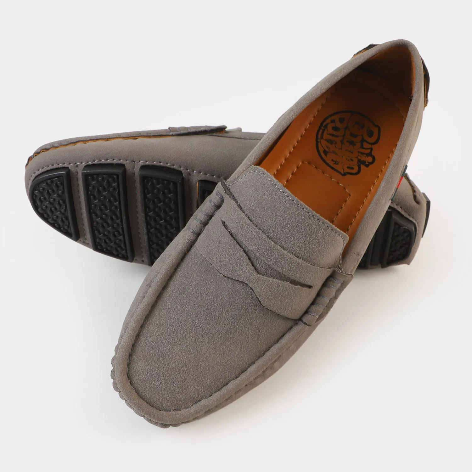 Boys Loafers - GREY