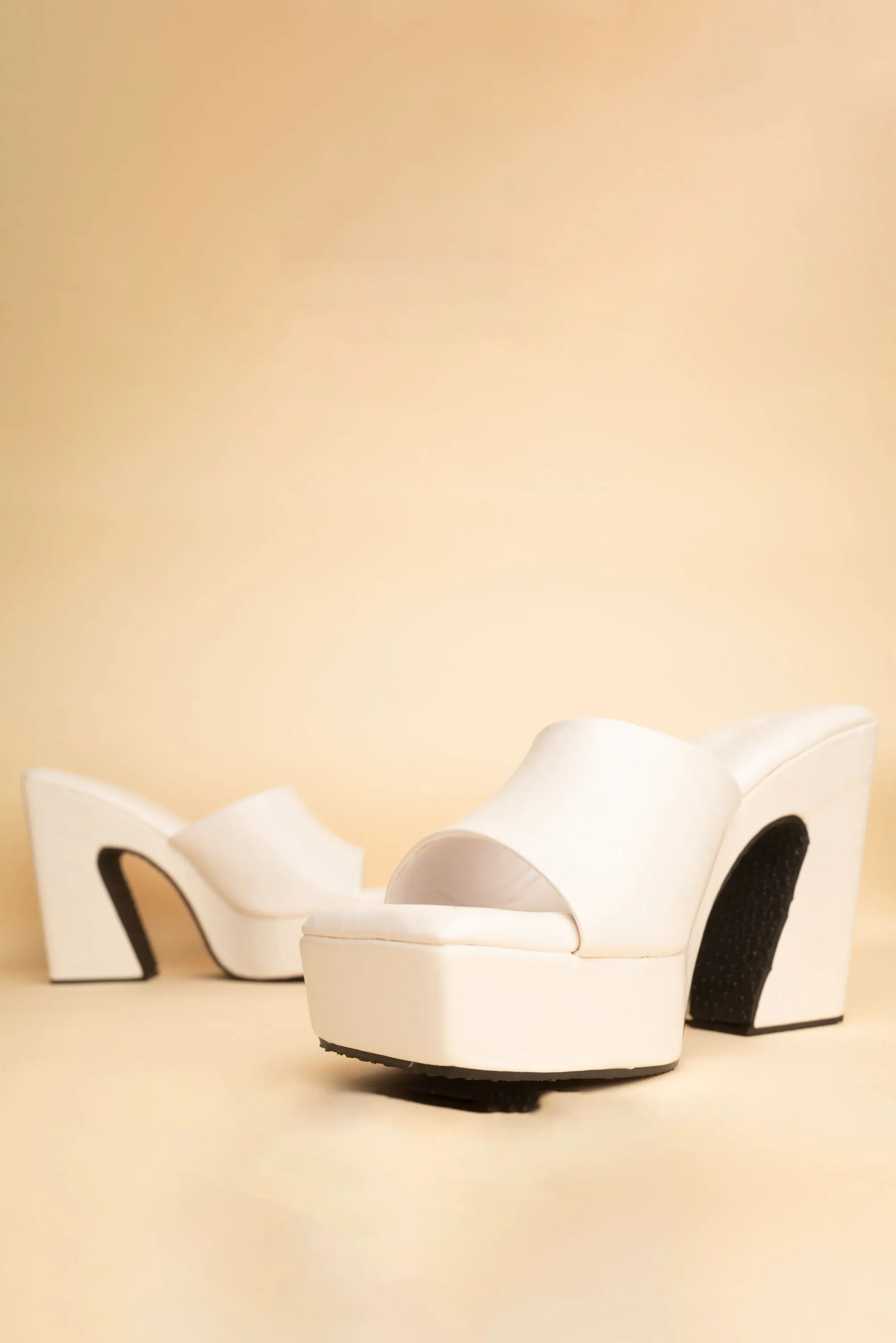 Camellia White Heels