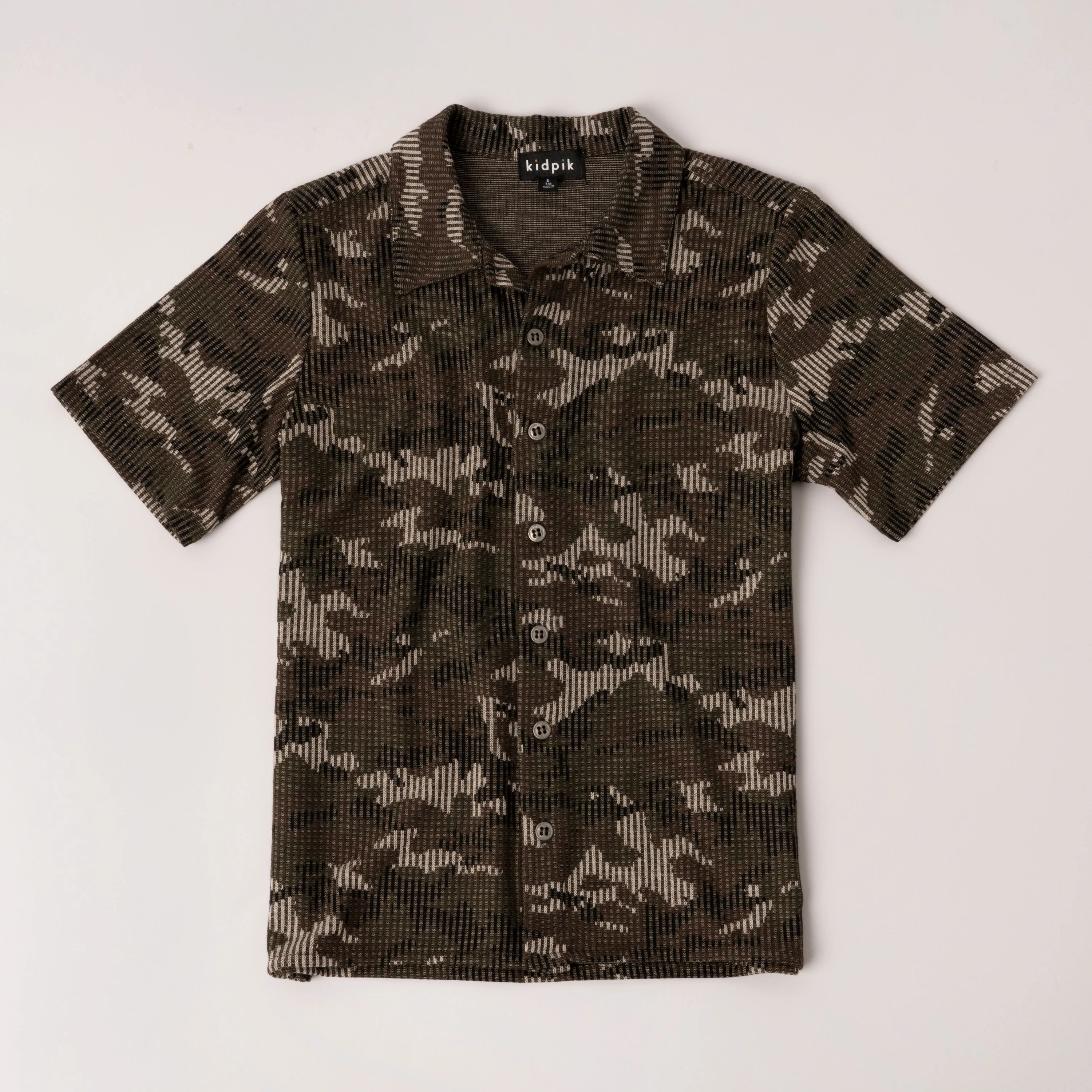 Camo Jacquard Shirt