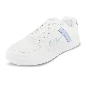 Campus Women's Flat Camp-Clint Wht/L.Sky Snakers 6-Uk/India