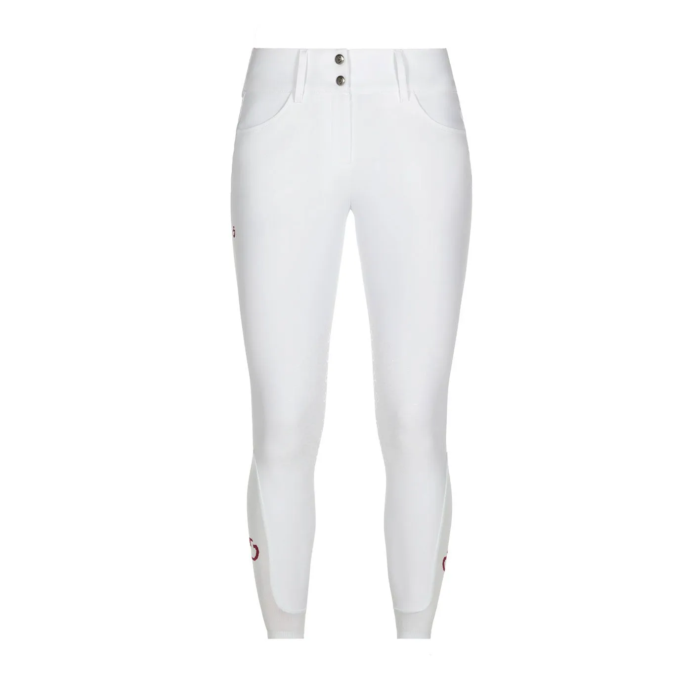 Cavalleria Toscana American Breeches Knee Grip - White