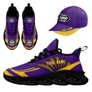 Custom Maxsoul Sneaker And Hat Combo Personalized Sneaker And Apparel For Gifting Brand Promotion Fan Festivals And Events Jh-24020105-14b