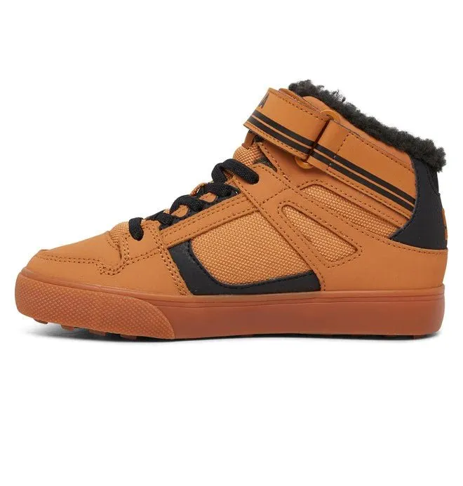 DC Pure High-Top Winter EV Boys' Shoes