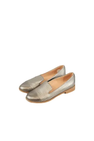 Django & Juliette Silver Loafers 37