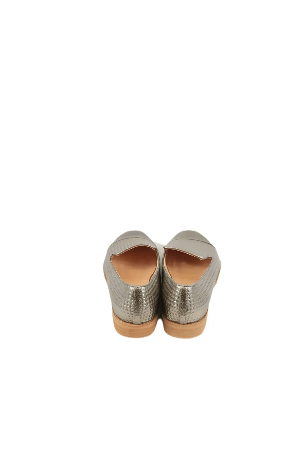 Django & Juliette Silver Loafers 37