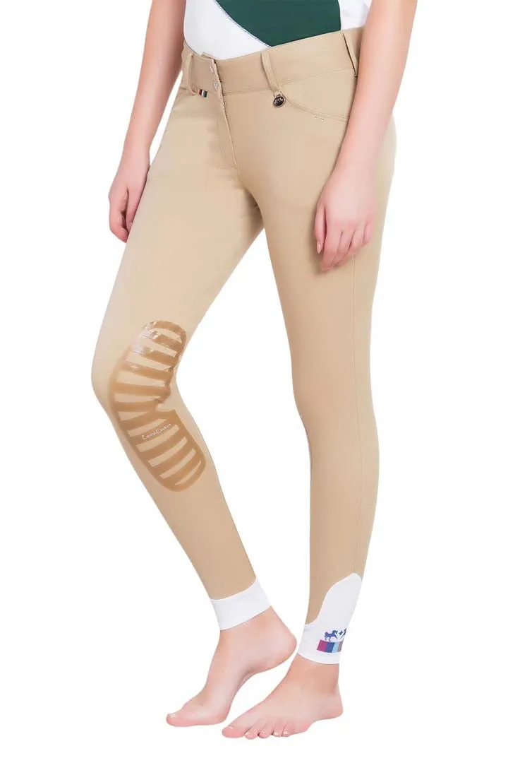 Equine Couture Ladies Fiona Silicone Knee Patch Breeches