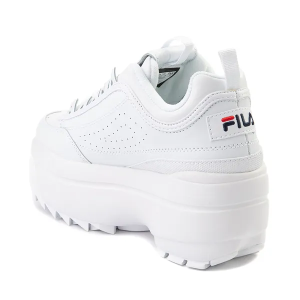 Fila Disruptor Women's Wedge Sneakers, White