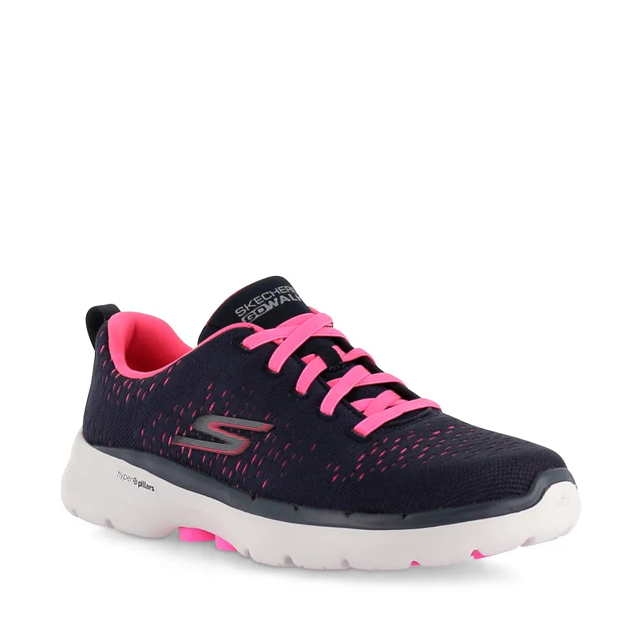 GO WALK 6 - ADORA  - NAVY HOT PINK