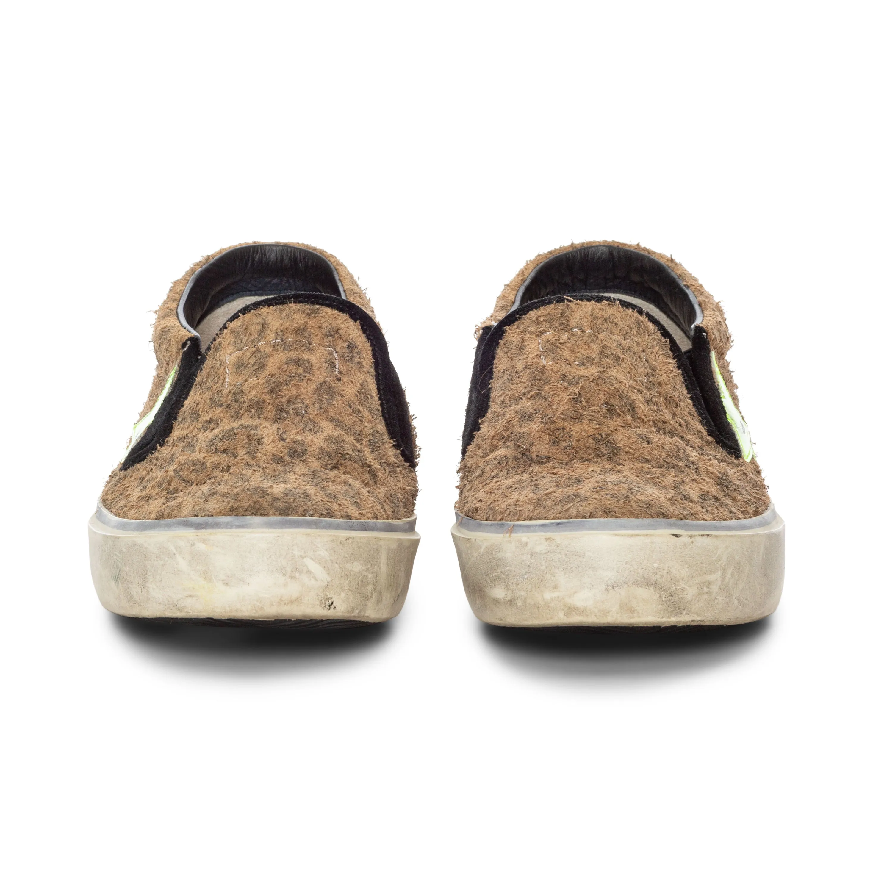 Hanami Leopard Print Slip-On Sneakers 37