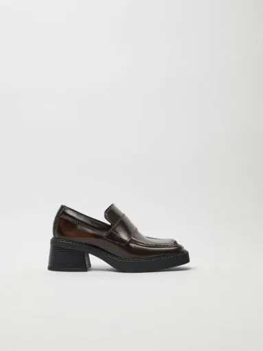 Karina Black Brown Loafers