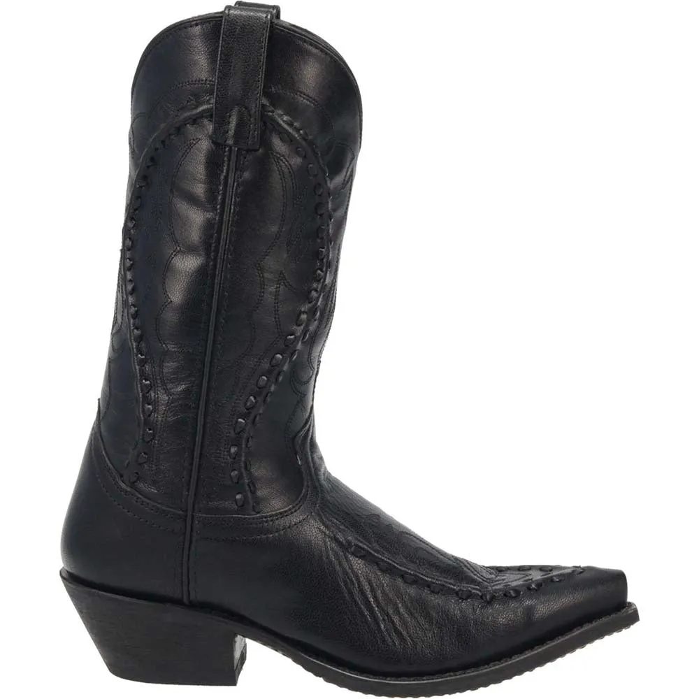 Laredo Laramie Black Genuine Leather Boots