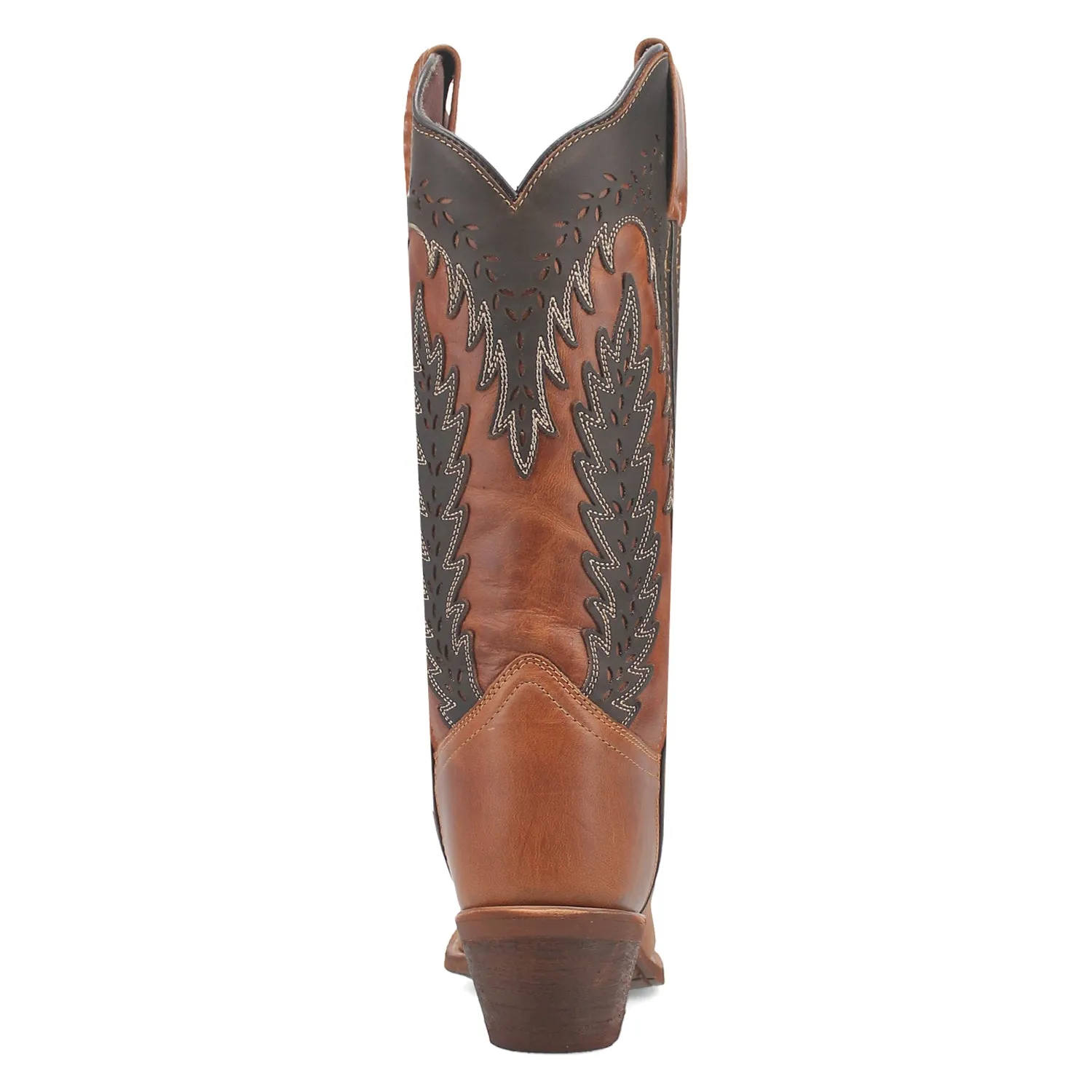 Laredo Womens Farah Honey Leather Cowboy Boots