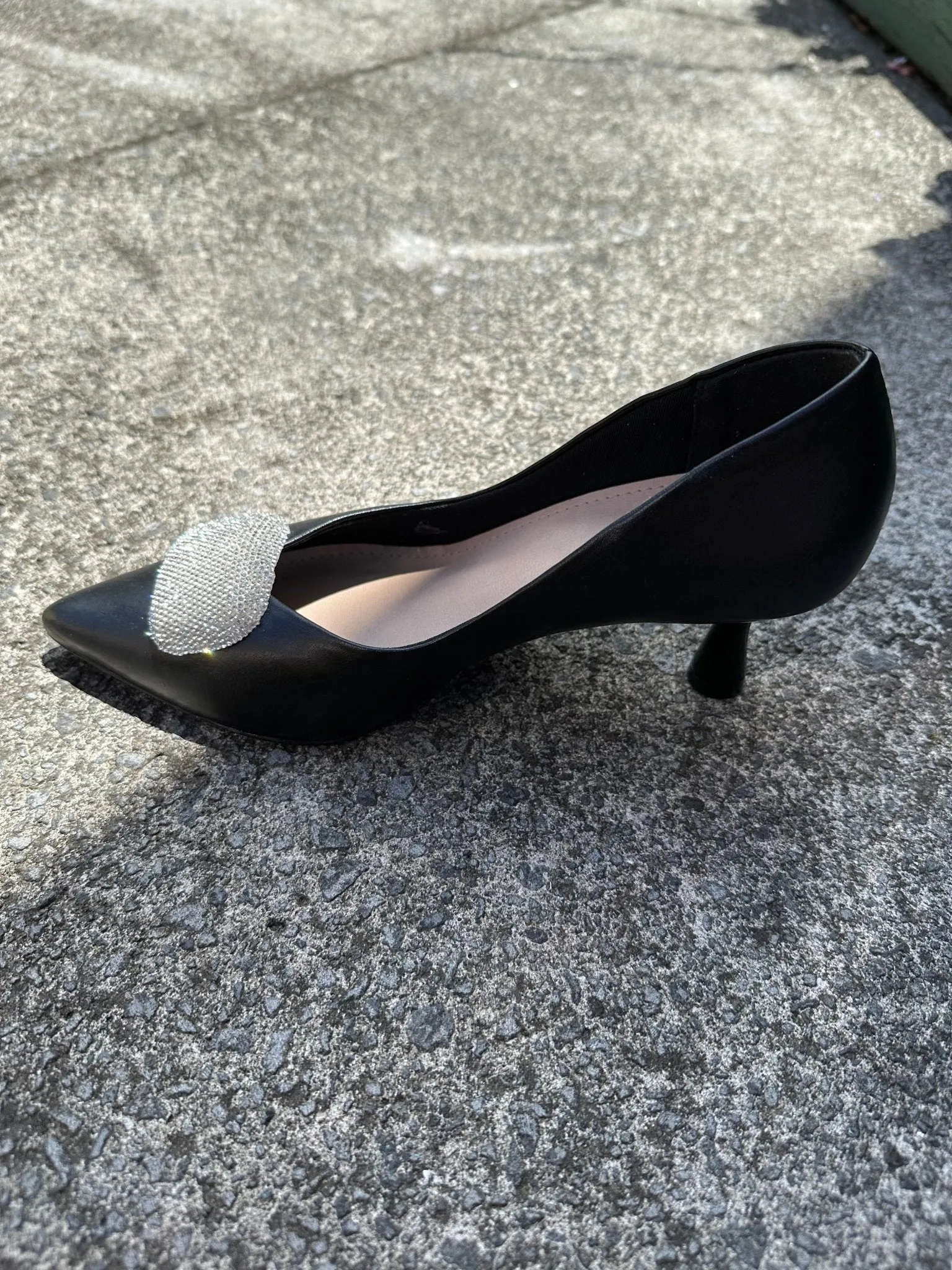 Macy Kitten Heel Black