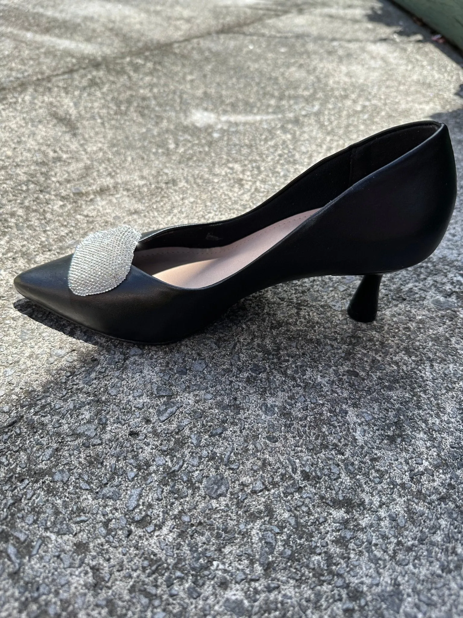 Macy Kitten Heel Black