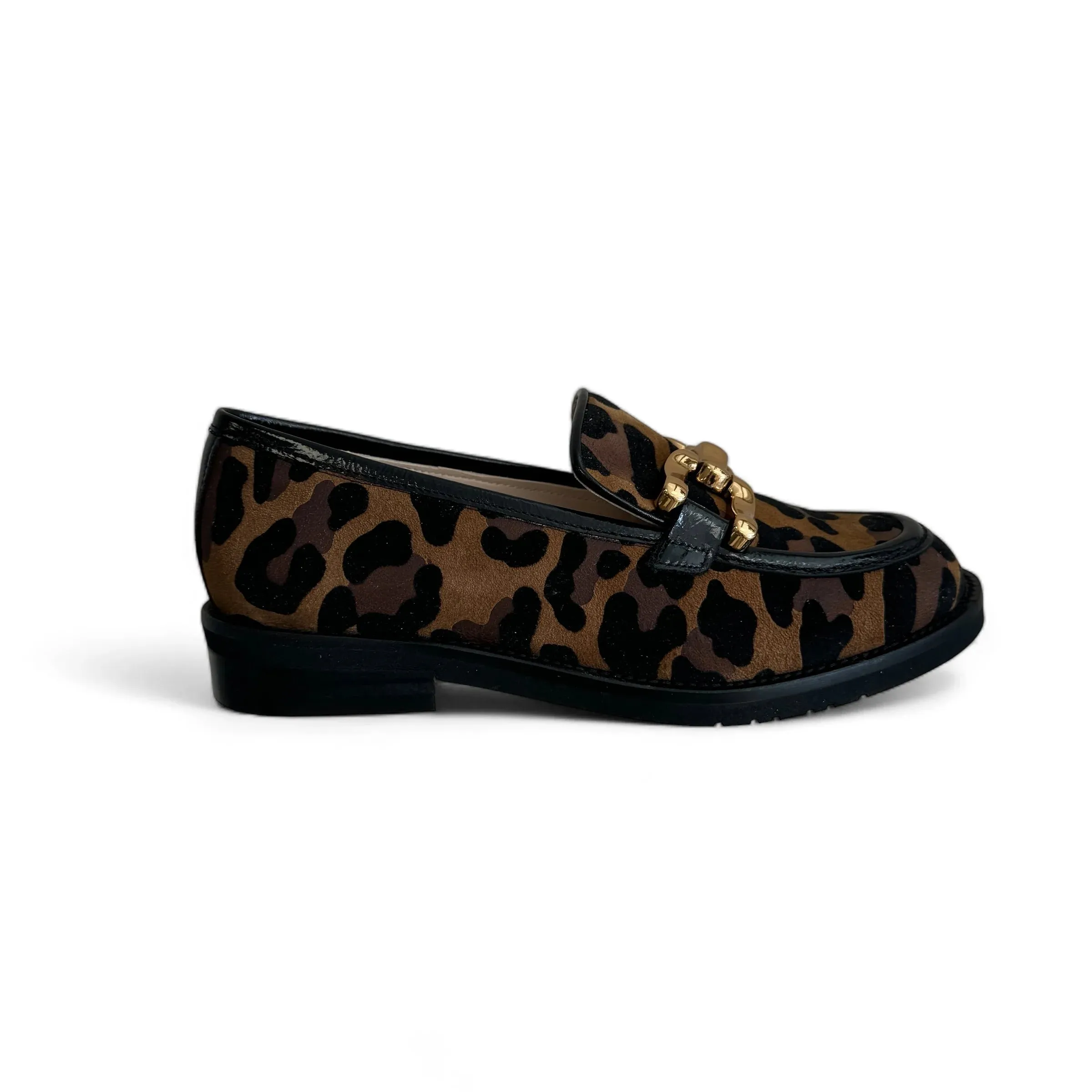 Marian Savana Leopard Print Loafer