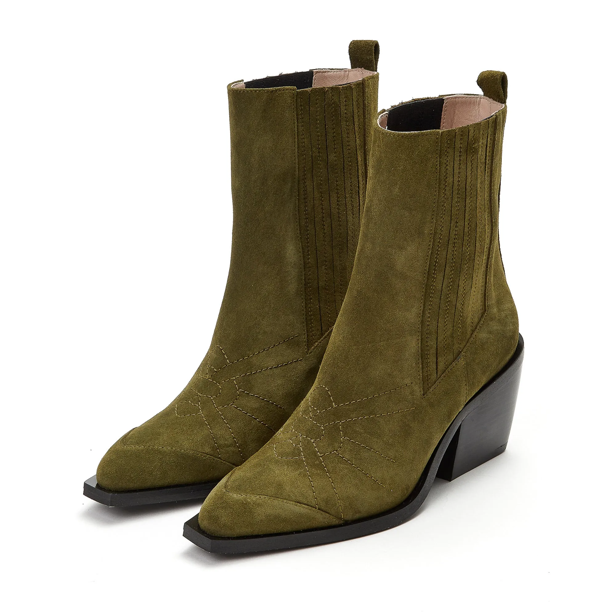 MEGAN ankle boot-Forest