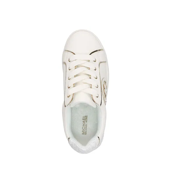 Michael Kors Jordana Poppy platform sneakers - Little Kid/Big Kid, white