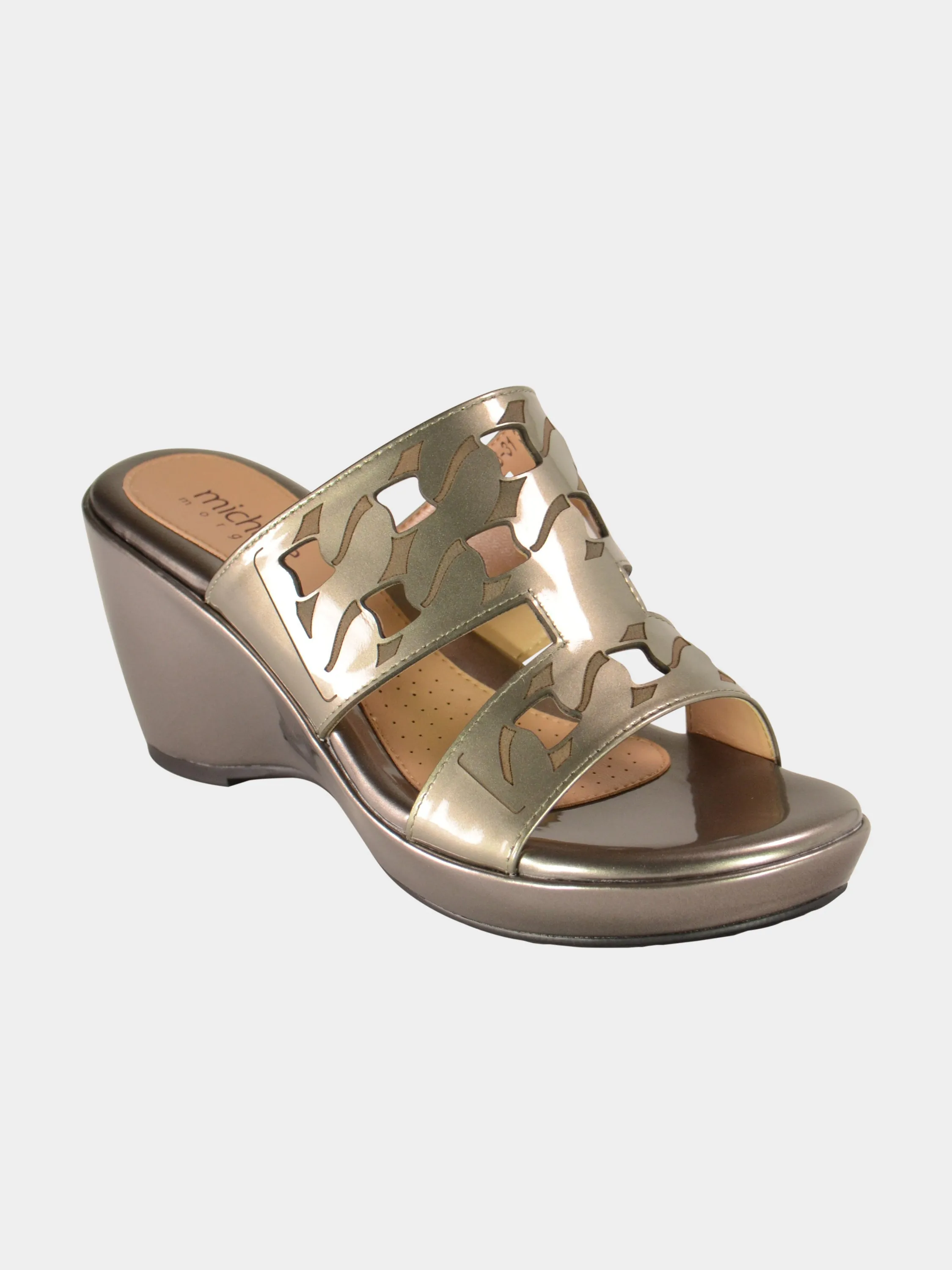 Michelle Morgan 3848-31 Women's Wedge Sandals