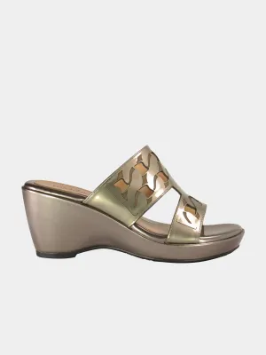 Michelle Morgan 3848-31 Women's Wedge Sandals