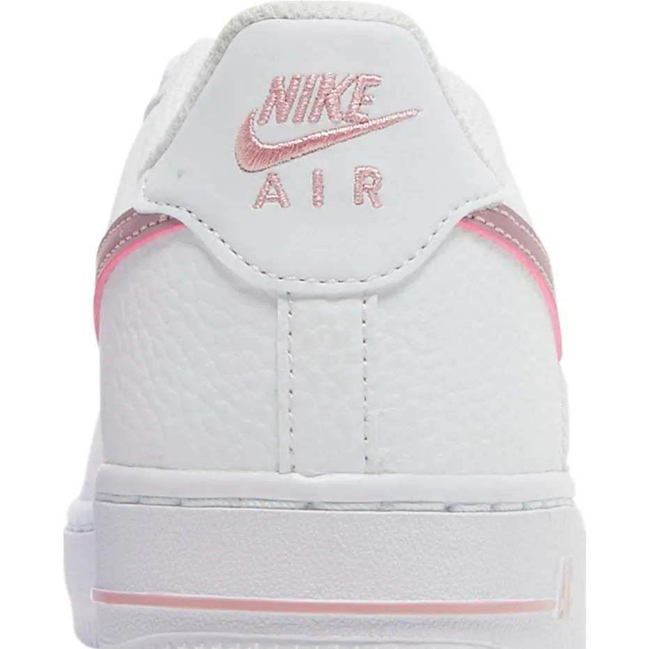 Nike Air Force 1 GS 'White Pink Glaze' sneakers, white