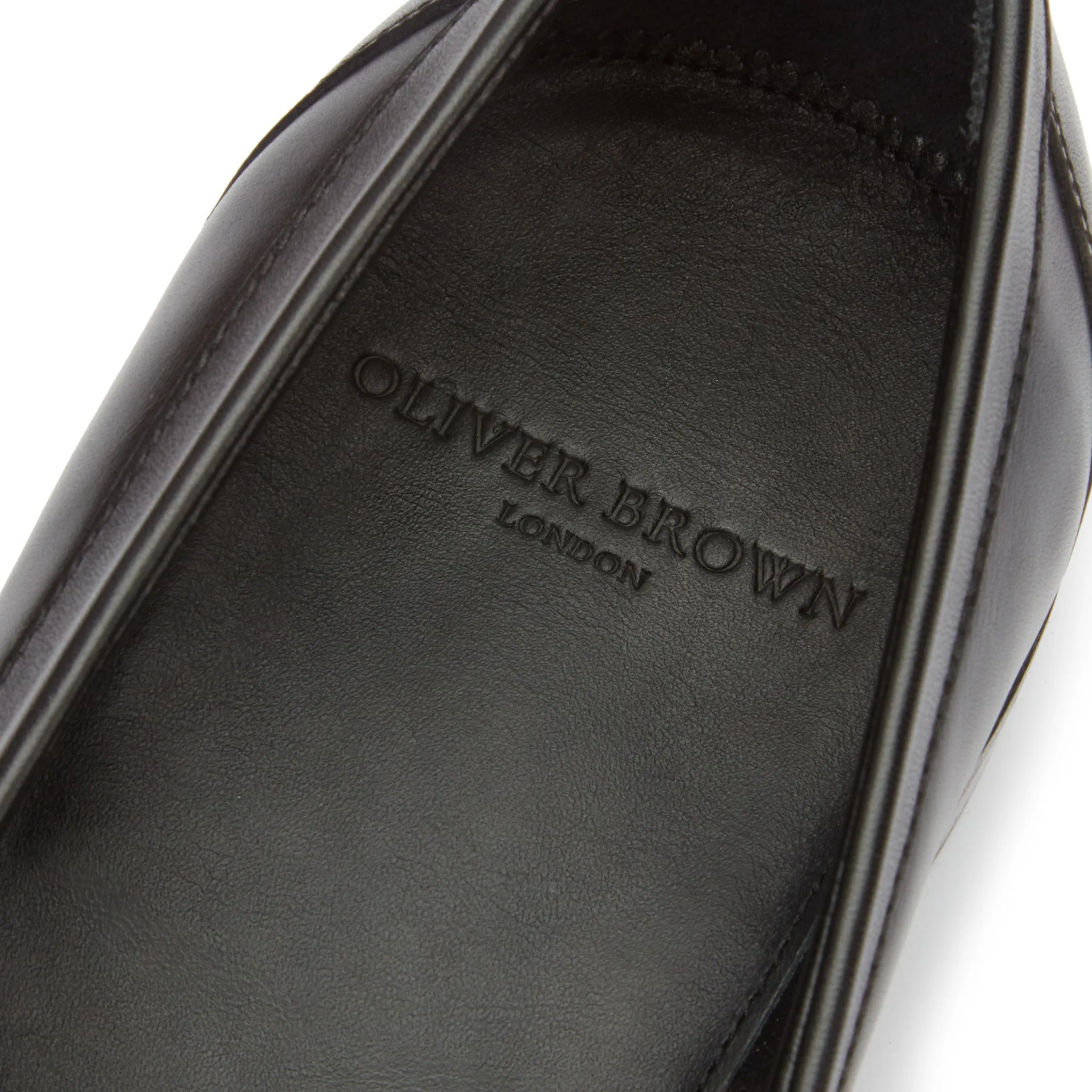 Oliver Brown Loafers - Black Leather