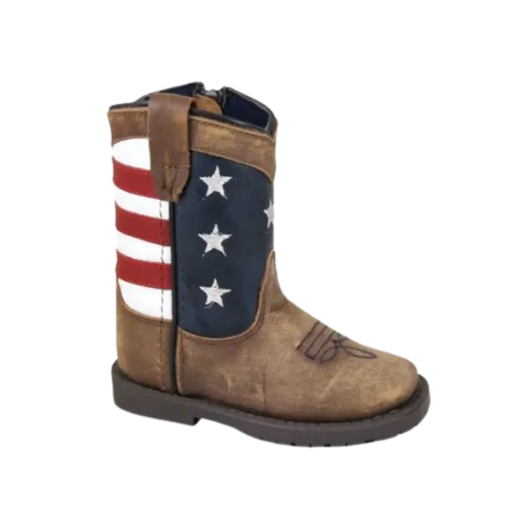 Smoky Mountain Kid's  Stars and Stripes Boot