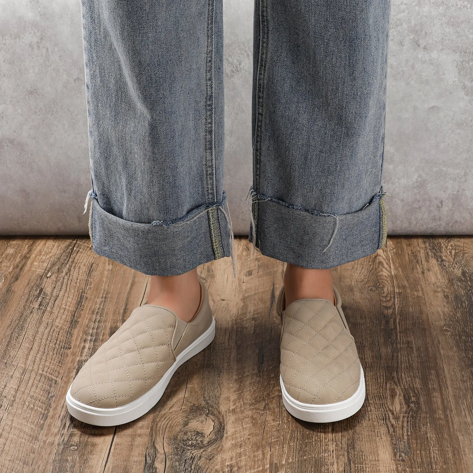 STQ Memory Foam Loafers