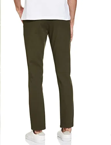 US Polo ASSN. Cross Pocket TRS - Dobby, 32 Slim Trouser (USTROO0259_Olive_32)