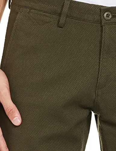 US Polo ASSN. Cross Pocket TRS - Dobby, 32 Slim Trouser (USTROO0259_Olive_32)