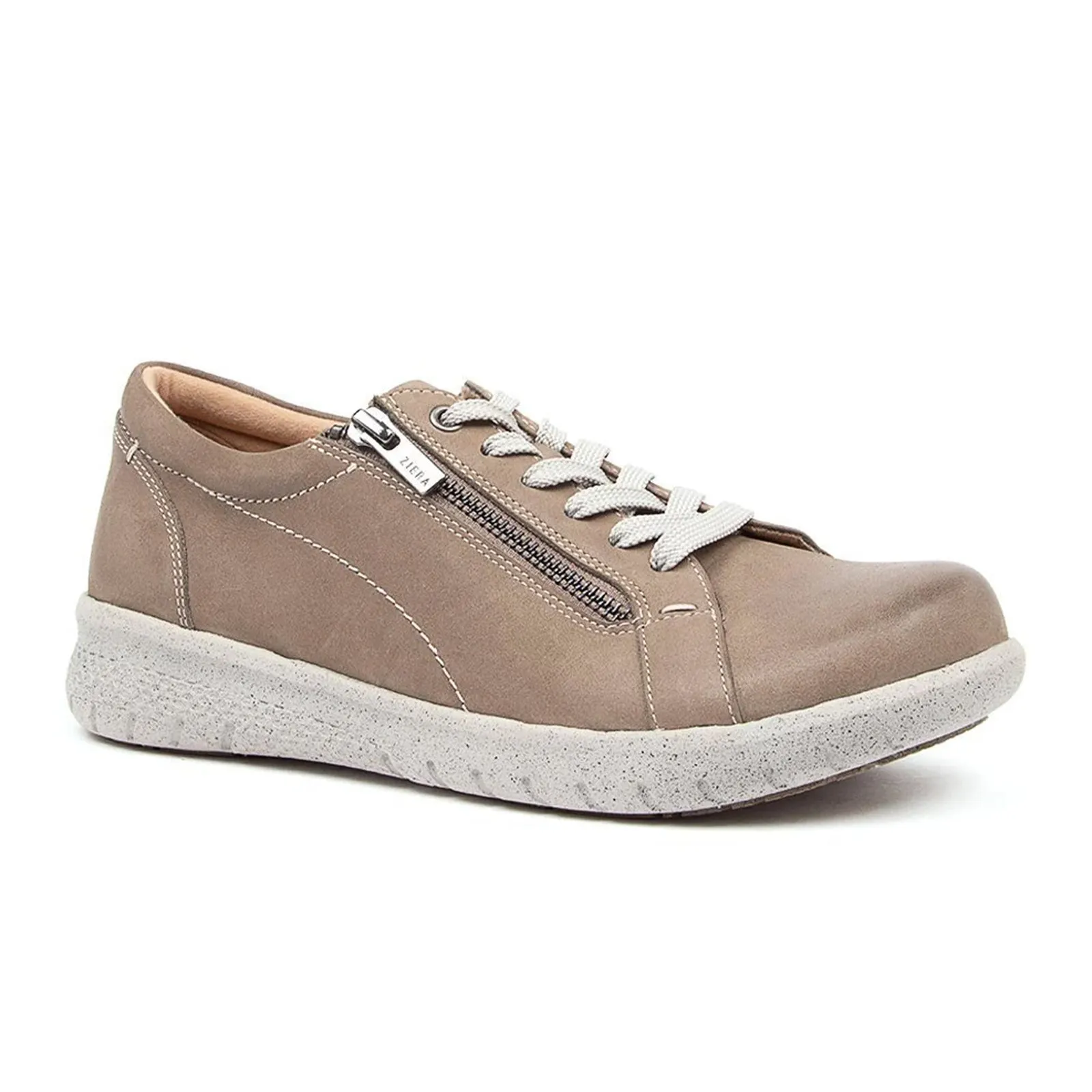 Ziera Solar XF Sneaker (Women) - Taupe Leather